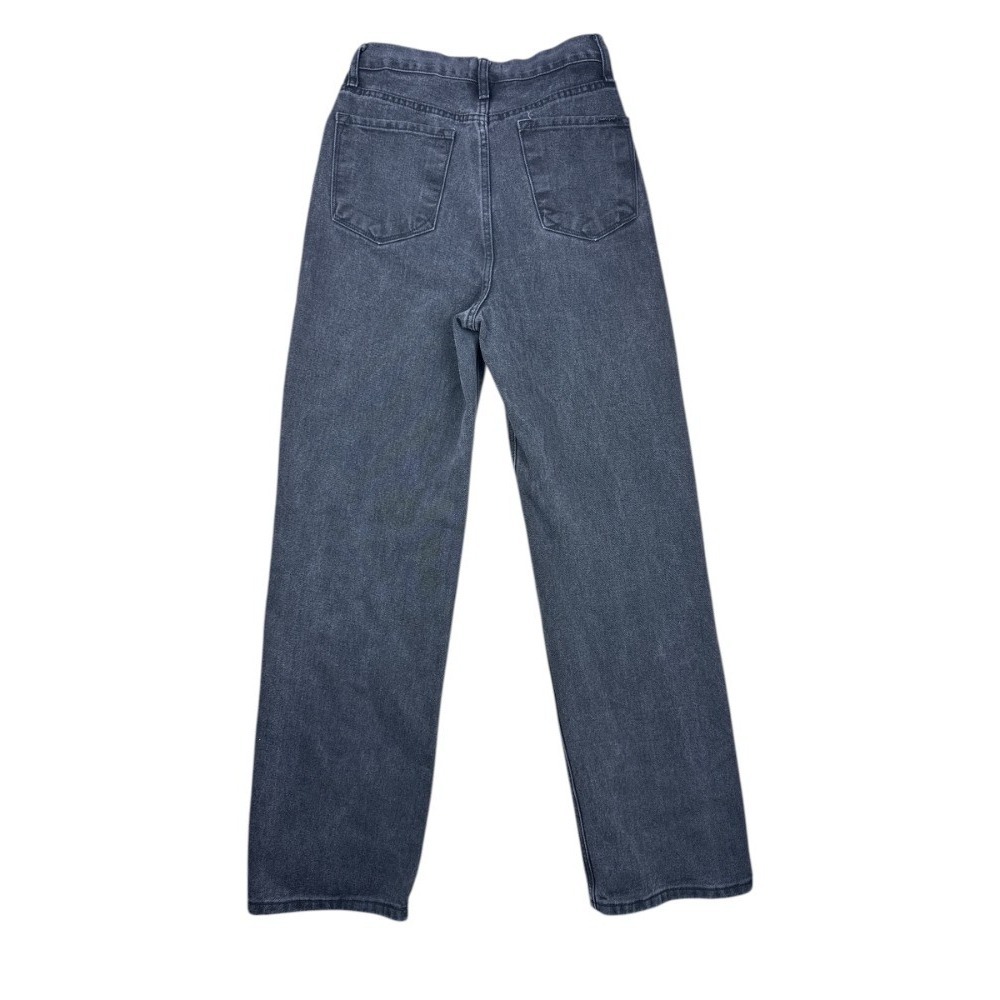 Insane Gene Crossover High Rise Straight Leg Jeans Charcoal Gray Women's Size‎ 3 - Picture 10 of 10
